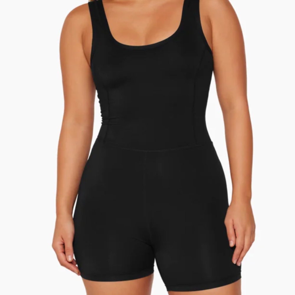 SET Active Black Bodysuit